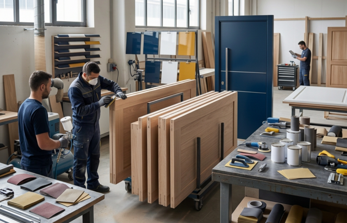 A elegância atemporal das portas laqueadas: Sofisticação e durabilidade para projetos de alto padrão